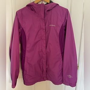 Columbia Women’s Rain Jacket / Windbreaker, Sz L